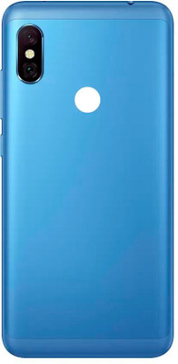 Flipkart SmartBuy Xiaomi Redmi Note 6 Pro Back Panel(Blue)