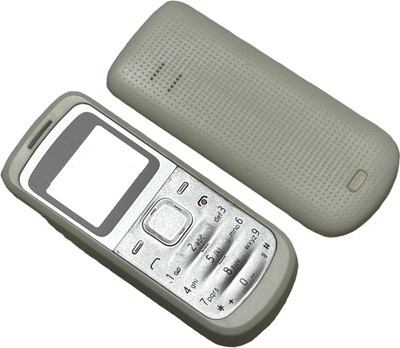 imbi Nokia 1203 Mobile Phone Panel Front Back Body With Keypad Front & Back Panel(White)