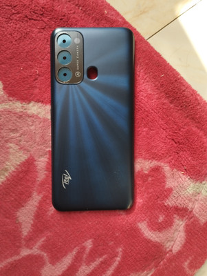 FLOUNDER ITEL VISION 3 Back Panel(Deep Ocean Black)
