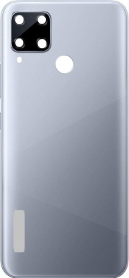 Kraze4blaze Realme C15 (RMX2180) (With Proper Logo) Back Panel(Seagull Silver)