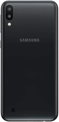 HQP for Samsung Galaxy M10 ( SM-M105F, SM-M105G, SM-M105Y, SM-M105M ) [ With Volume + Power Key and Camera Glass ] Battery Back Door Replacement Back Panel(Charcoal Black)