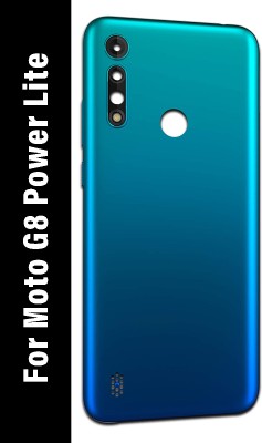 SUFO Motorola G8 Power Lite Full Back Panel(Arctic Blue)