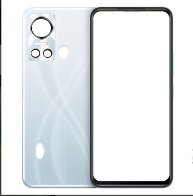 Kraze4blaze iTel Vision 5 (With Proper Logo) Back Panel(White)