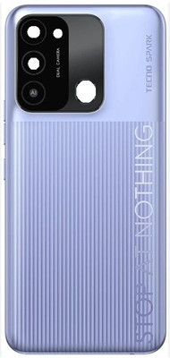 Sandreezz Tecno Spark Go 2022 (KG5) (with Proper Logo) Back Panel(Iris Purple)