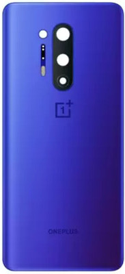 SRaccessories ONEPLUS OnePlus 8 Pro Original (Glass) WITH CAMEAR LENS Back Panel(BLUE)