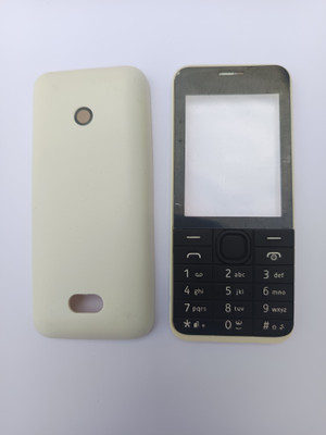 HS Enterprises nokia 208 nokia 208 BODY FROUNT & BACK Front & Back Panel(white)