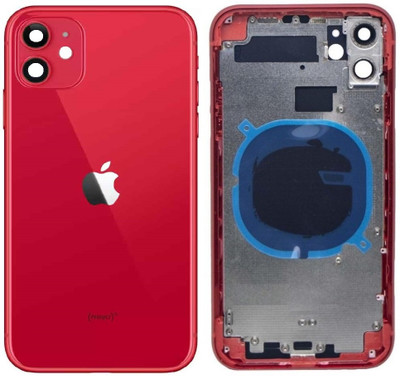 Kraze4blaze Apple iPhone 11 Housing Body Full Panel(Red)