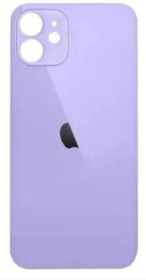 SRaccessories Apple iPhone 12 mini (Glass) Back Panel(Purple)