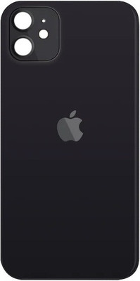 Flipkart SmartBuy Apple iPhone 12 Back Panel(Black)