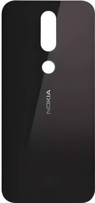 SRaccessories Nokia 4.2 Back Panel(Black)