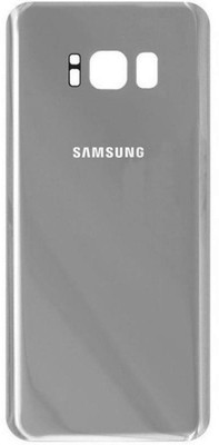 HQP for Samsung Galaxy S8 Plus ( SM-G955F, SM-G955FD, SM-G955W, SM-G955A ) [ Brand LOGO + Pre Installed Adhesive Tape ] Battery Back Glass Door Replacement Back Panel(Arctic Silver)