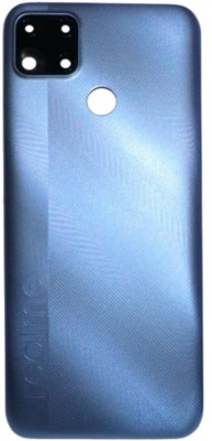 Kraze4blaze Realme C25S (Best Quality)(With Proper Logo) Back Panel(Water Blue)