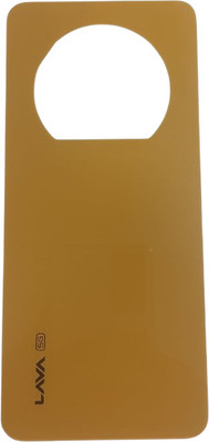 IncMart LAVA Blaze 2 5G Back Glass Panel Back Panel(Orange)