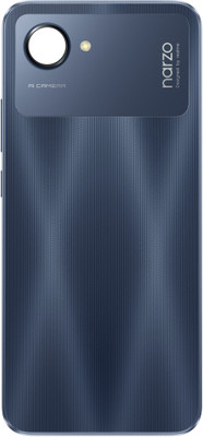 Purplesavvy realme Narzo 50i Prime Back Panel(Dark Blue)