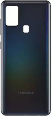 FixHub SAMSUNG GALAXY A21S BACK COVER WITH SIDE KEY BUTTON COMPATIBLE Back Panel(BLACK)