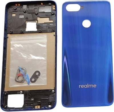 Sandreezz Realme U1 (with Proper Logo) (With Middle Ring & Side Volume Power Buttons) Full Panel(Brave Blue)