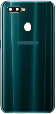 Kraze4blaze Oppo A7 Back Panel(Green)