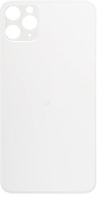 AAA Spares For IPhone 11 pro max Back Glass Back Panel(White)