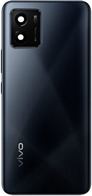 Sandreezz Vivo Y01 (with Proper Logo) (with Side Volume Power Buttons) Back Panel(Elegant Black)