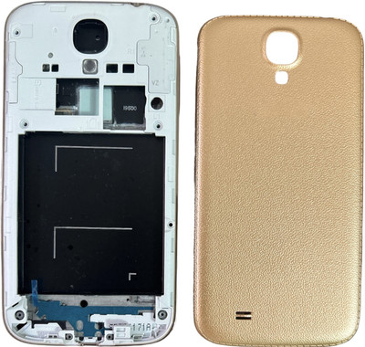 imbi Samsung Galaxy S4 (i9500) With Middle Frame, Power Volume Button Full Panel(Gold)