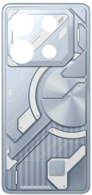 SRaccessories Infinix GT 10 Pro Back Panel(Mirage Silver)