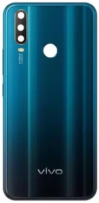 Sandreezz Vivo Y12 (with Proper Logo) (with Side Volume Power Buttons) Back Panel(Aqua Blue)