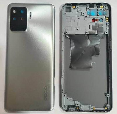 SPAREASP Oppo F19 Pro Back Panel(Silver)