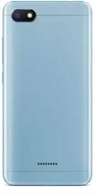 SRaccessories Redmi Mi 6A Back Panel(Blue)