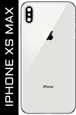 Flipkart SmartBuy Apple iPhone Xs Max (with SIM Card Tray & Side keys & Camera Lens) Full Panel(Silver)