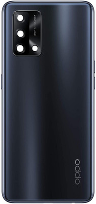 Sandreezz OPPO F19 (Housing Body) (Side Keys with Middle Body) (with Proper Logo) Back Panel(Prism Black)