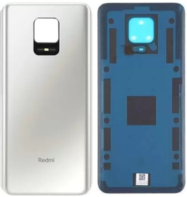 Sandreezz Xiaomi Redmi Note 9 Pro (Glass) (with Proper Logo) Back Panel(Glacier White)