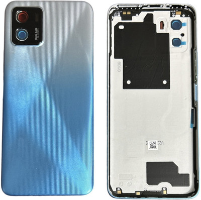 imbi vivo Y15S (2021) With Network Antenna, Power and Volume Button Camera Glass Full Panel(Silver)