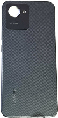 VRAVMO REALME C30 (BLACK) Back Panel(BLACK)
