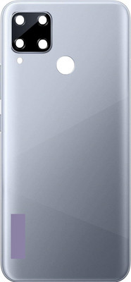 Kraze4blaze Realme C15 Back Panel(Silver)