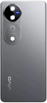 AceKing VIVO V40 5G Back Panel Back Glass Compatible Back Panel(BLACK)
