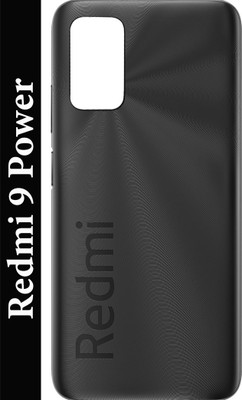 Flipkart SmartBuy Redmi 9 Power Back Panel(Mighty Black)