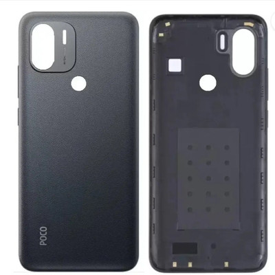 KezeMize Xiaomi Poco C51 (Best Quality)(With Proper Logo) Back Panel(Black)