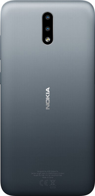 FLOUNDER Nokia 2.3 with proper logo Back Panel(charcol)