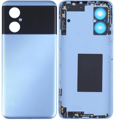 Kraze4blaze Xiaomi Poco M4 5G (With Proper Logo) Back Panel(Cool Blue)