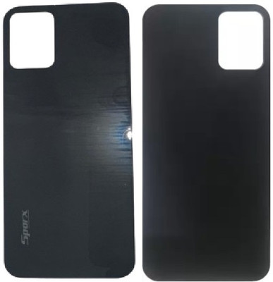 Sandreezz Sparx Neo 7 Plus (Glass) (Best Quality) (with Proper Logo) Back Panel(Black)