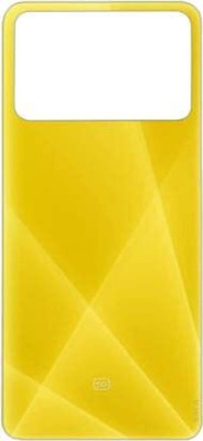 SRaccessories POCO X4 Pro Back Panel(Yellow)