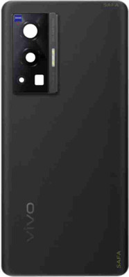 Kraze4blaze Vivo X70 (With Proper Logo) Back Panel(black)