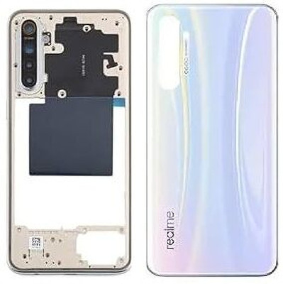 AAA Spares For Realme XT body housing (with Camera Lens,Midle Ring,Key) Full Panel(White)