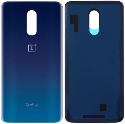 Sandreezz OnePlus 7 (Glass) (Best Quality) (with Proper Logo) Back Panel(Blue)