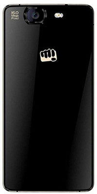 Tworld Micromax A350 Canvas Knight Battery Back Glass Replacement Back Panel(Black)
