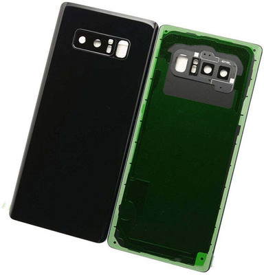 SPAREWARE SAMSUNG Samsung Galaxy Note 8 -Black (WITH CAMERA LENS) Back Panel(Black)