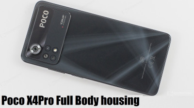 AL HAYY TRADERS Poco x4pro FULL BODY HOUSING Full Panel(BLACK)