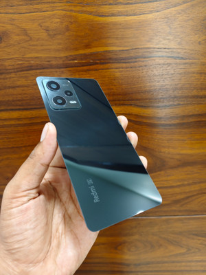 STARQ StarQ Redmi Note 12 Pro 5G(Glass) Back Panel(Onyx Black)