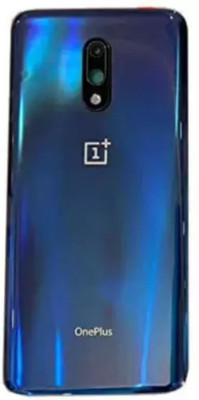 SlopK OnePlus lass)With Camera Lens Back Panel(Mirror Blue)