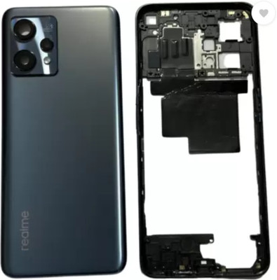 FLOUNDER REALME 9 (4G) HOUSING BODY WITH MIDDLE RING Back Panel(Meteor Black)